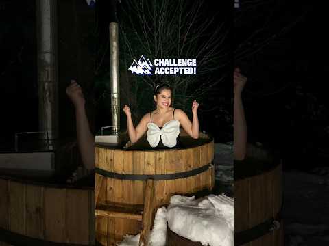 Open-Air Jacuzzi Challenge in Georgia! ❄️ thumbnail