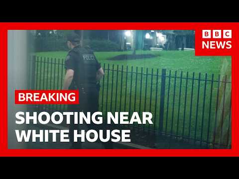 Two wounded in shooting near White House, US media reports | BBC News thumbnail