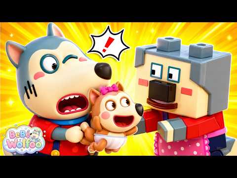 Bebé Wolfoo | ¡Mi Niñera es un Robot! | Dibujos animados para niños thumbnail