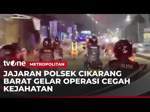 Polsek Cikarang Barat Gelar Patroli Malam | Metropolitan thumbnail