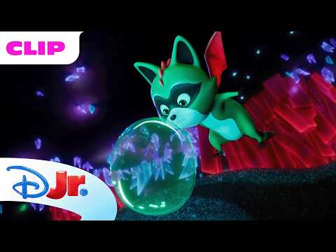 Darly and Dracoon Help Loomis get out from Being Stuck! 🥺❤️ | Magicampers | New Show | @disneyjr thumbnail