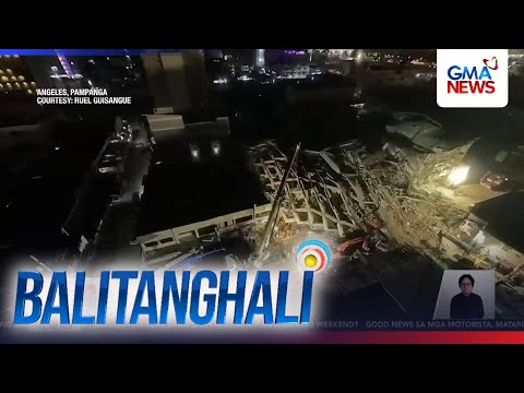 Pampanga building collapse death toll rises to 6 | Balitanghali thumbnail