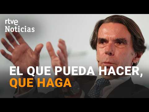 El expresidente AZNAR recupera su célebre frase "EL que PUEDA HACER, que HAGA" |RTVE Noticias thumbnail