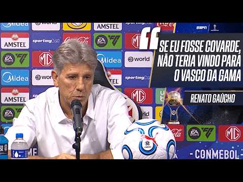 RENATO GAÚCHO DIZ POR QUE NÃO DEU COLETIVA E DESABAFA SOBRE CRÍTICAS thumbnail
