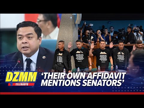 Ilang senador, nilaktawan? Ridon natawa sa testimonya ng ex-Marines | DZMM TeleRadyo thumbnail