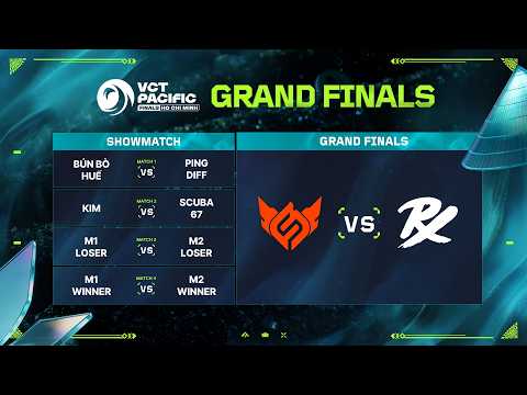 SHOWMATCH/FS vs PRX - VCT Pacific - Stage 1 - Grand Finals thumbnail
