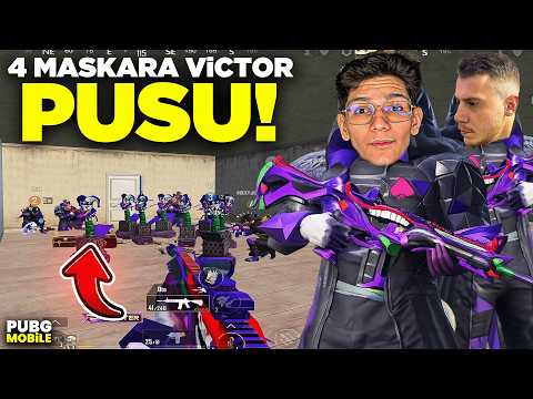 EKİPLE 4 MASKARA TOKİ PUSU ! OYUNU SİLDİRDİK - PUBG MOBİLE thumbnail