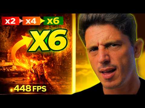 ¡6X MÁS FPS! Puse al LÍMITE el DLSS 4.5 ? - Dynamic Multi Frame Gen thumbnail