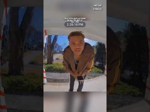 Une maman entend les mots qu’un livreur a laissé à la caméra puis réalise un geste précieux pour lui thumbnail