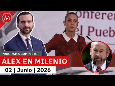 Sheinbaum pide a Johnson respetar la soberanía de México | Alejandro Domínguez, 2 de junio de 2026 thumbnail