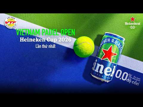 ?Trực tiếp: VIETNAM PADEL OPEN - HEINEKEN CUP 2026 | NGÀY 1 (16/5/2026) thumbnail