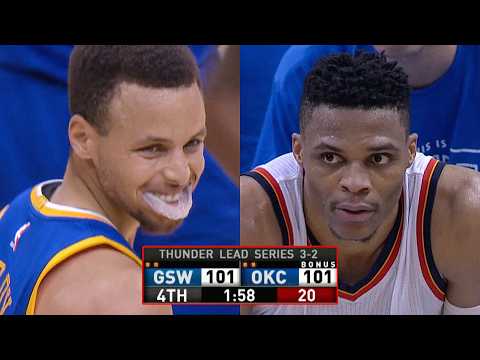EPIC GAME 6 ENDING Warriors vs Thunder (2016 WCF) 🔥 | May 28, 2016 thumbnail