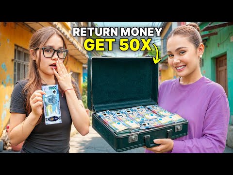 DROPPING MONEY ON THE STREET PRANK | IVANA ALAWI thumbnail