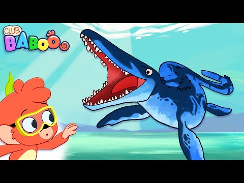 Learn the Names of Awesome Dinosaurs with Club Baboo | Funny Dino Videos for Kids | Half Hour Comp thumbnail