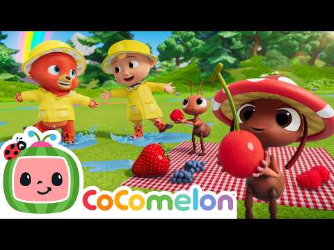 Rain Rain Go Away! ☔ | NEW 🐜 JJ's Animal Time | CoComelon Nursery Rhymes & Kids Songs thumbnail