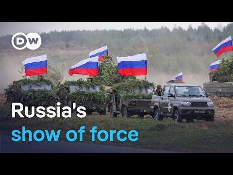 Russia, Belarus stage major military drill in wake of Ukraine drone surge | DW News thumbnail