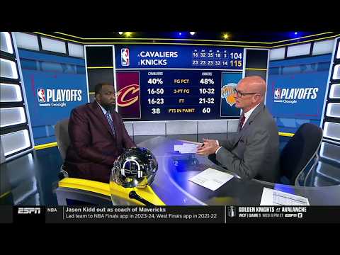 FULL ESPN reaction Knicks beat Cavs in Game 1, OKC make huge change to starting 5 for Game2 vs Spurs thumbnail