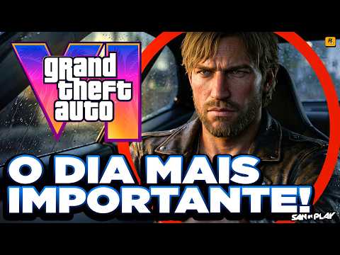 AMANHÃ é o DIA MAIS IMPORTANTE da HISTÓRIA DO GTA 6 (6 meses pro Lançamento) #gta6 thumbnail