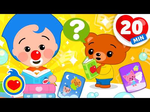 Colección de Cuentos Y Canciones Infantiles ?? Día Mundial del Libro (20 Min) | Plim Plim thumbnail