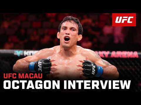 Rodrigo Vera Octagon Interview | UFC Macau thumbnail
