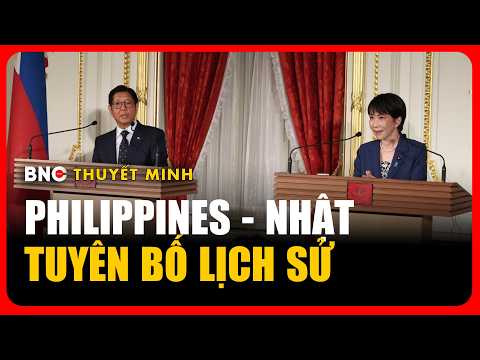 Thuyết minh: Họp báo chung tuyên bố mối quan hệ mới Nhật Bản - Philippines | BNC Now thumbnail