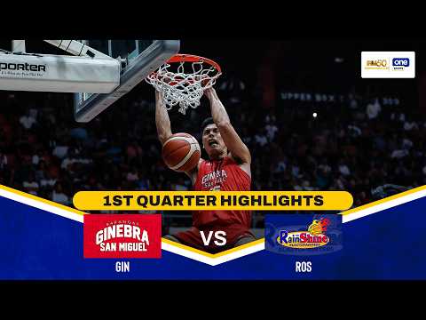 BRGY. GINEBRA vs RAIN OR SHINE | 1ST QUARTER HIGHLIGHTS | PBA SEASON 50 COMMISSIONER’S CUP SEMIS thumbnail