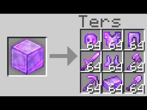 Minecraft ama ÜRETİMLER TERSTEN... thumbnail