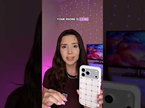 Your phone is lying to you! #iphone #iphonetips #iphonehacks thumbnail