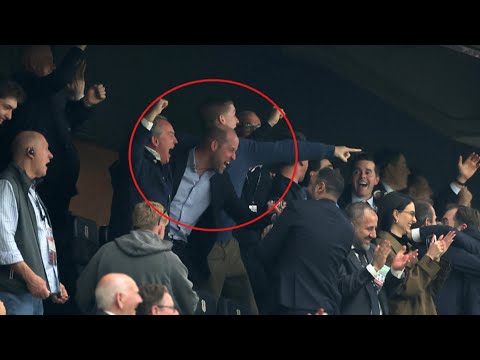 Royal fans see ‘authentic’ Prince William after emotional Aston Villa win thumbnail