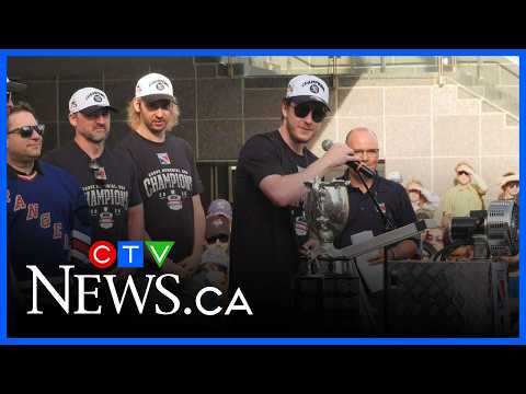 Kitchener Rangers Captain Cameron Reid thanks fans thumbnail