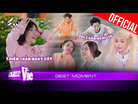 BESTMOMENT “SAYHI”: Phương Ly Juky San chiến thần nhảy dây, Lâm Bảo Ngọc Tiên Tiên đôi chân nghị lực thumbnail