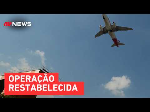 Pane afeta voos nos aeroportos de Guarulhos e Congonhas | TEMPO REAL thumbnail