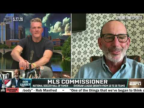 MLS Commissioner Don Garber on Messi, the new schedule and growing the league | The Pat McAfee Show thumbnail