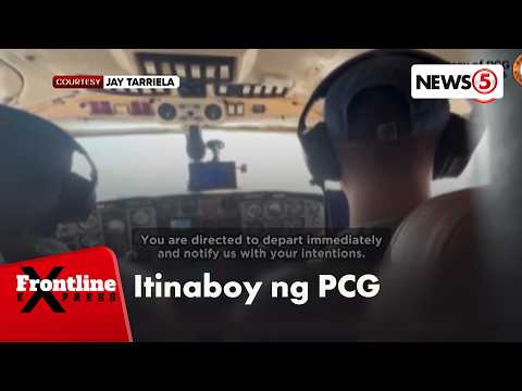 Barko ng China Coast Guard malapit sa Zambales, ilang beses niradyuhan ng PCG | Frontline Express thumbnail