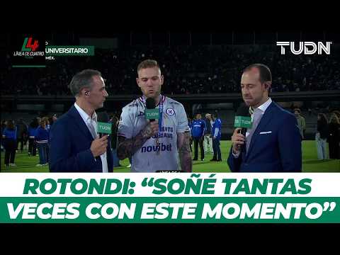 ¿HAY POLÉMICA? 😳 Rotondi reacciona a ganar títulos en CU: "Nos sentimos cómodos" | TUDN thumbnail