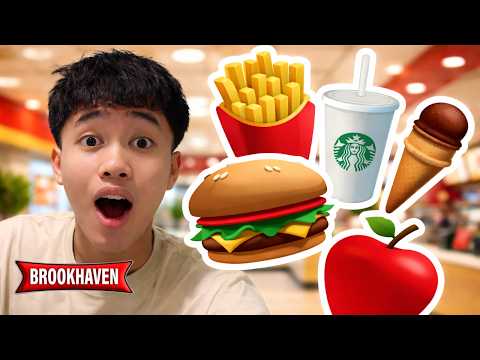 EATING BROOKHAVEN RP FOODS IN REAL LIFE! (Roblox) thumbnail
