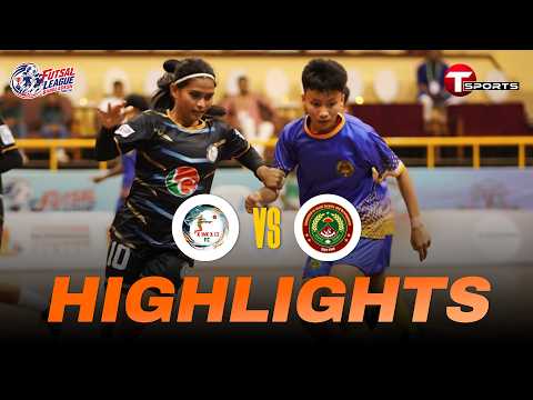 HIGHLIGHTS | M 10 FC vs Ansar & VDP Football Club | Women's match | Futsal League Bangladesh 2025-26 thumbnail