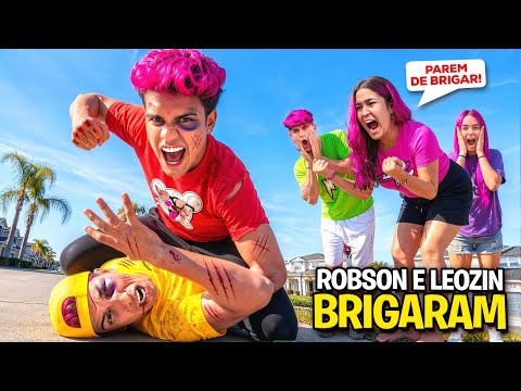 O ROBSON E O LEOZIN BRIGARAM FEIO *Fim da amizade ! thumbnail