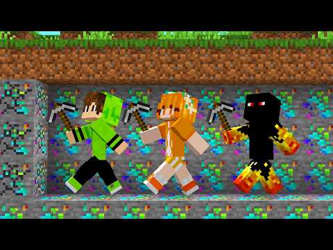 ENTREI NO SERVIDOR DE MINERAR pra FRENTE no Minecraft! thumbnail