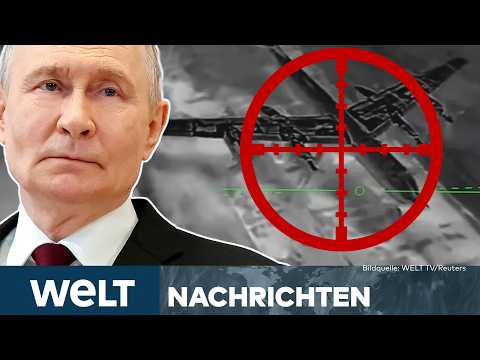 PUTINS KRIEG: Ukrainische Killer-Drohnen ‒ nichts und niemand ist in Russland noch sicher | LIVE thumbnail