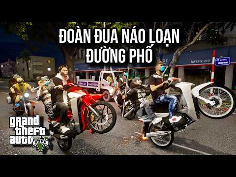 GTA V # Tạm Giữ Nhóm Quái Xế Tụ Tập Bốc Đầu, Đua Xe Quanh Hồ Gươm | Ngọc Lâm Gaming thumbnail