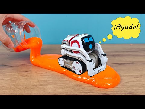 ¿Cozmo está ATASCADO en SLIME?! ¡Un reto difícil para el ROBOT! thumbnail