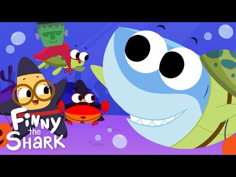 Hello My Friends | Halloween Song For Kids | Finny The Shark thumbnail