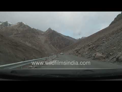 Road journey through the high-altitude landscapes of Ladakh thumbnail