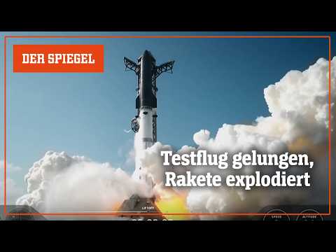 SpaceX: Neue Starship-Variante explodiertim Indischen Ozean | DER SPIEGEL thumbnail