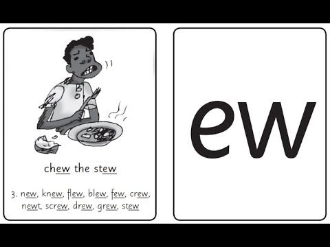 Speed Sound Set 3 "ew" chew the stew thumbnail
