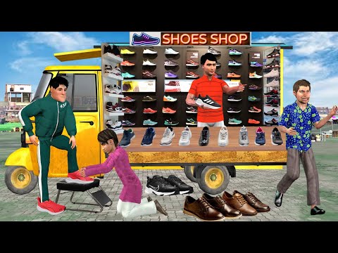 Auto Rickshaw Shoe Shop Indian Jugaad Shoe Store Hindi Kahani Hindi Moral Stories Funny Comedy Video thumbnail