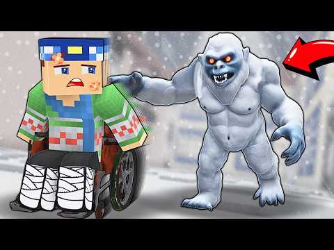 KEREM KOMİSER KAR CANAVARI İLE KARŞILAŞTI! ☃️❄️ - Minecraft thumbnail