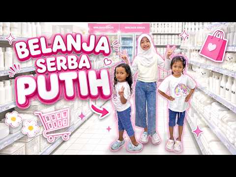NOURA BELANJA SEMUA SERBA PUTIH ☁️🏐⛸️🧻 thumbnail