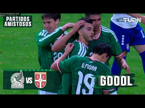 ¡ULTRA GOLAZO! Bombazo de Chávez | México vs Serbia | Amistoso Internacional - Rumbo al Mundial 2026 thumbnail